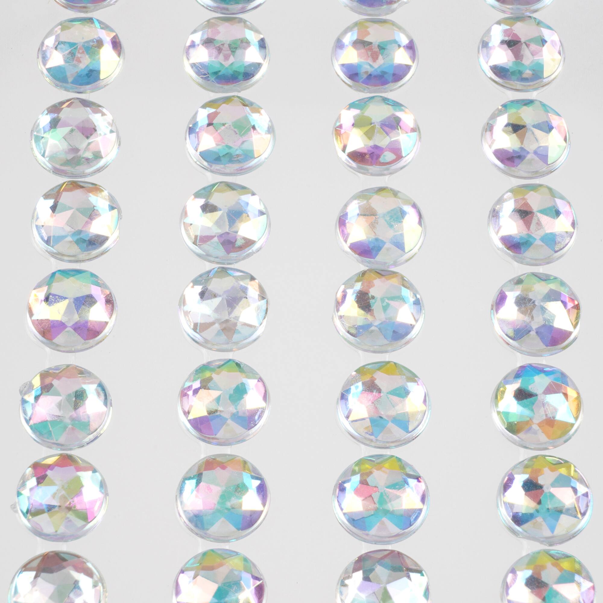 6-Piece Iridescent Clear Rhinestone Borders by Recollections™